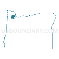 Washington County (West)--Forest Grove, Cornelius Cities, Bethany & Oak Hills PUMA in Oregon